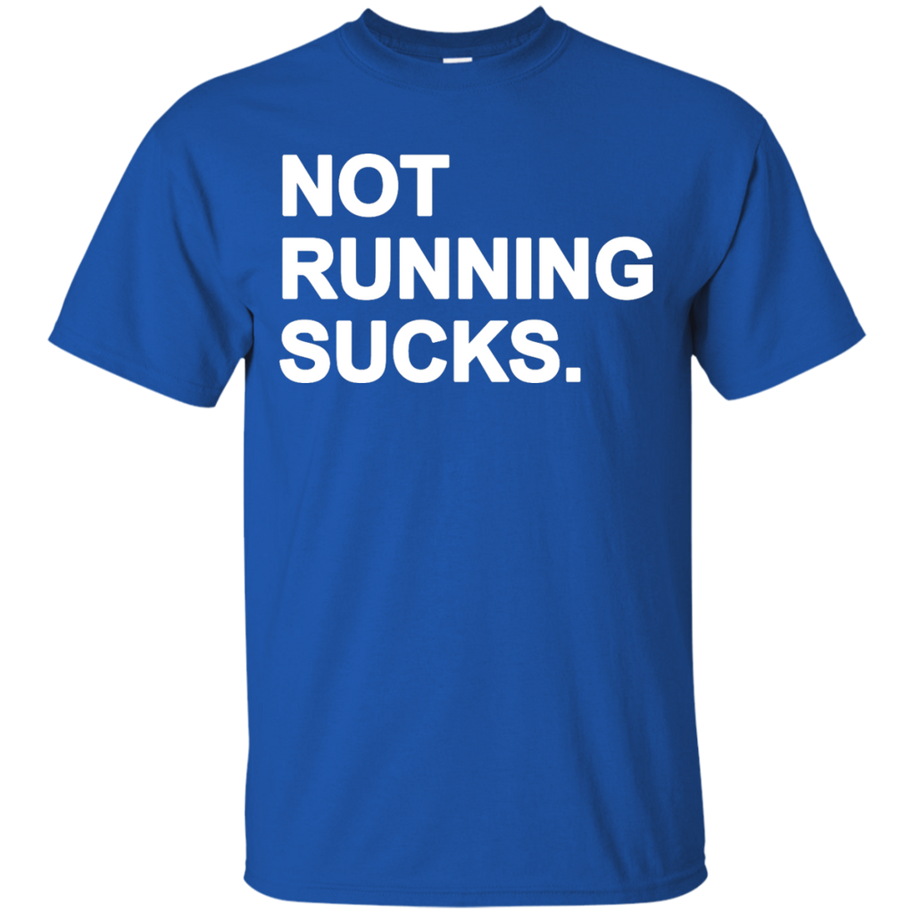 not running sucks tshirt