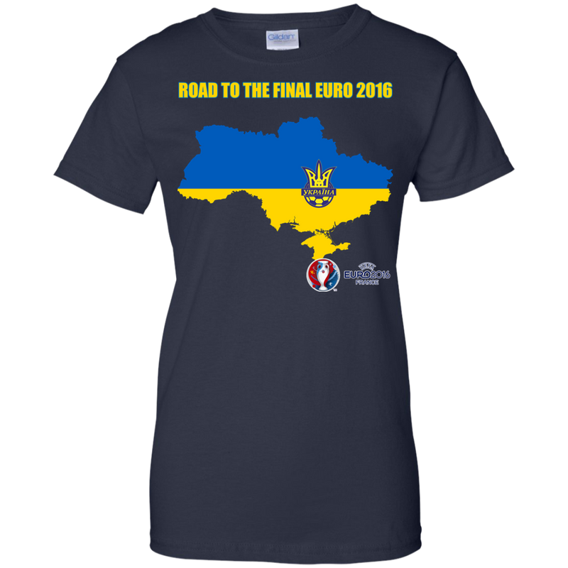 Euro 2016 France Ukraine Road To The Final Euro 2016 T Shirt