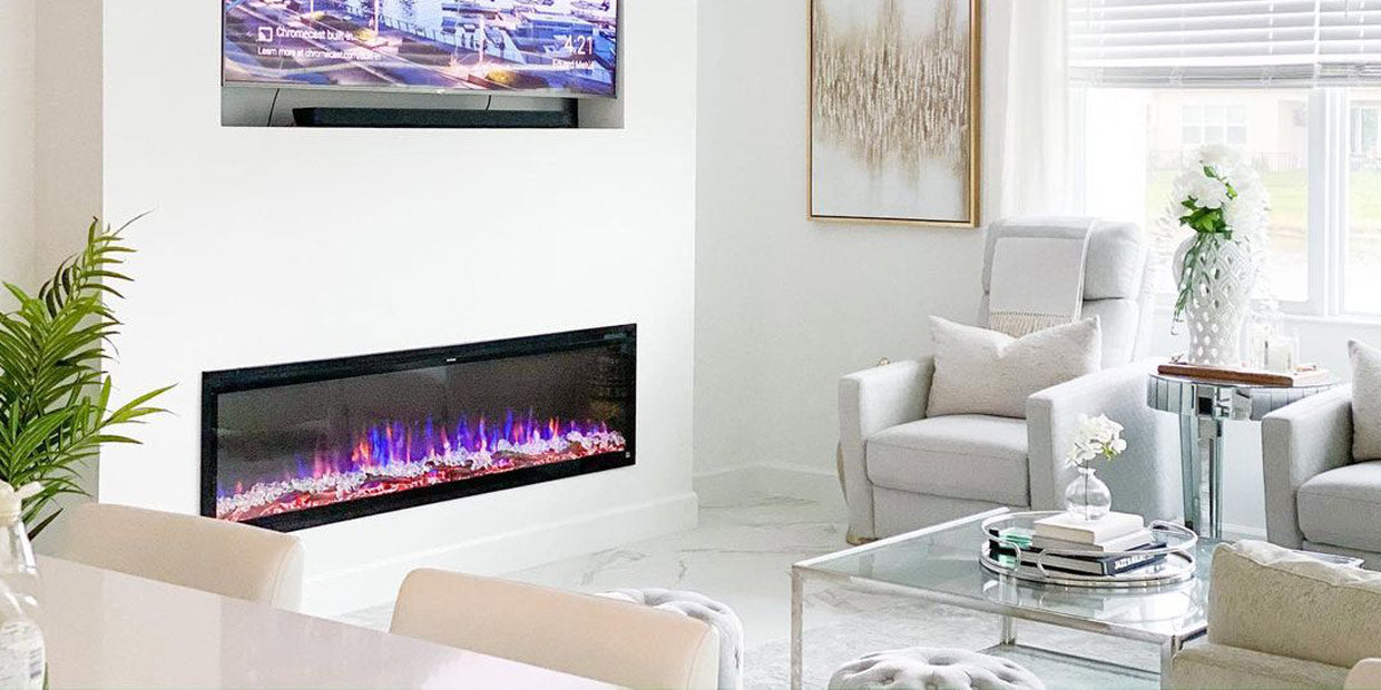 Add Home Style With a Glam Fireplace – Touchstone Home Products, Inc.