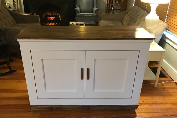 Our Customers Complete The Jon Peters Diy Pop Up Tv Lift Cabinet