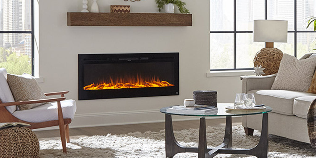 Why Touchstone Electric Fireplaces are better than gas or wood burning fireplaces
