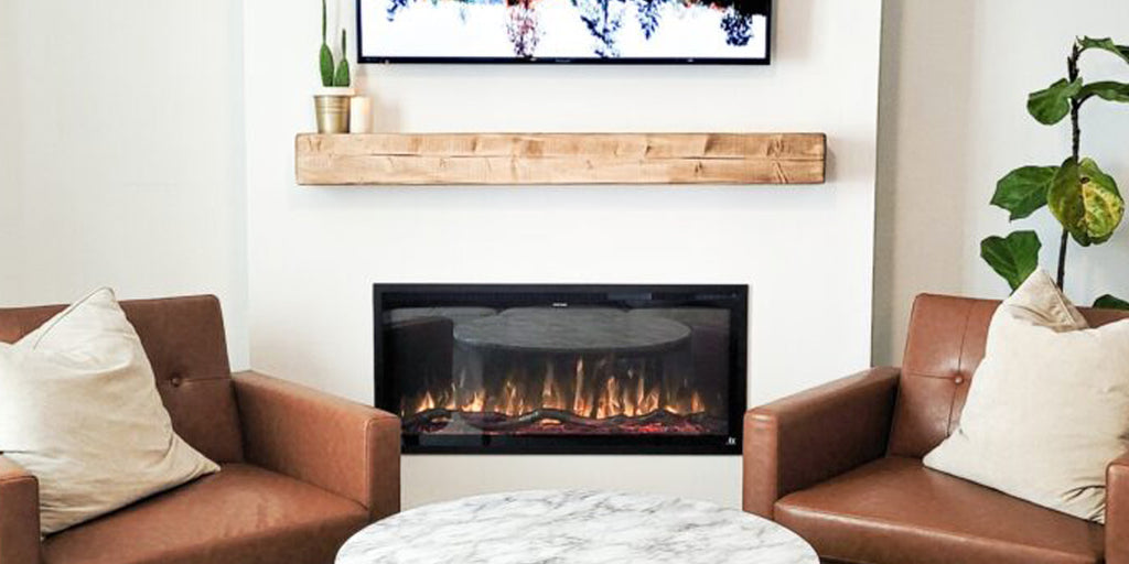 Touchstone Sideline Elite Smart Electric Fireplace collection