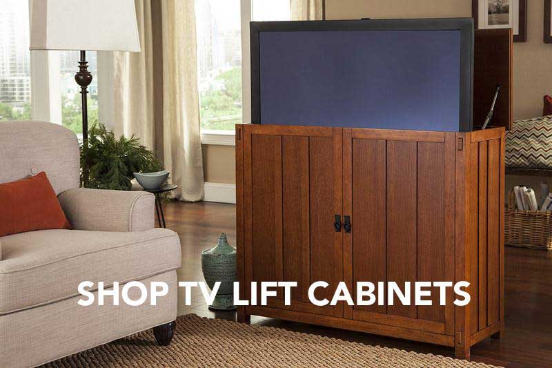 touchstone home products electric fireplaces, tv lifts and cabinets