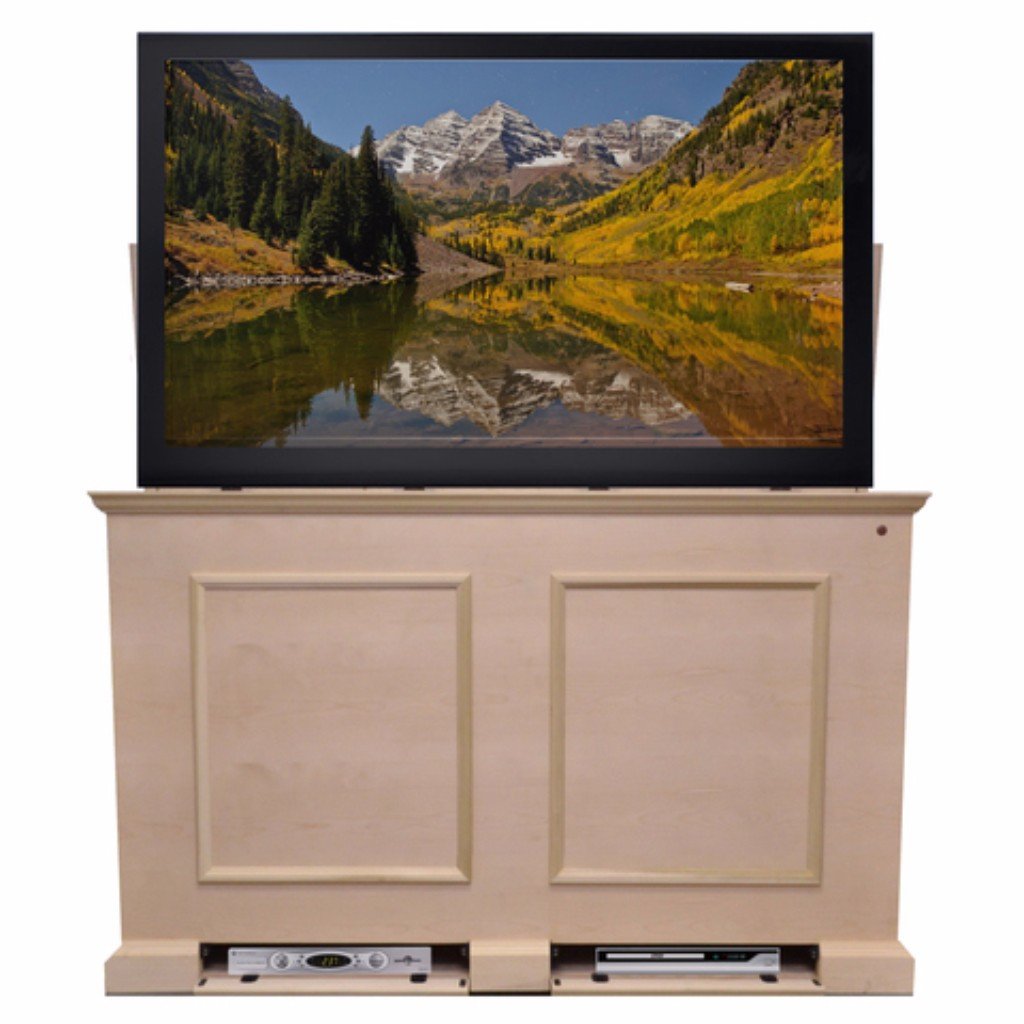 Touchstone 74009 Grand Elevate Unfinished Birch Tv Lift Cabinet