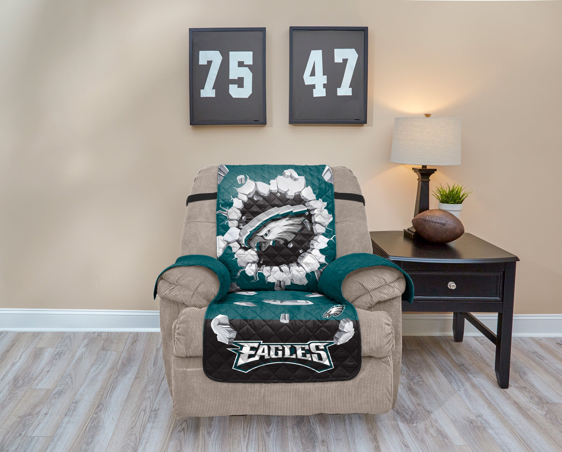 Philadelphia Eagles Explosion Furniture Protector With Elastic