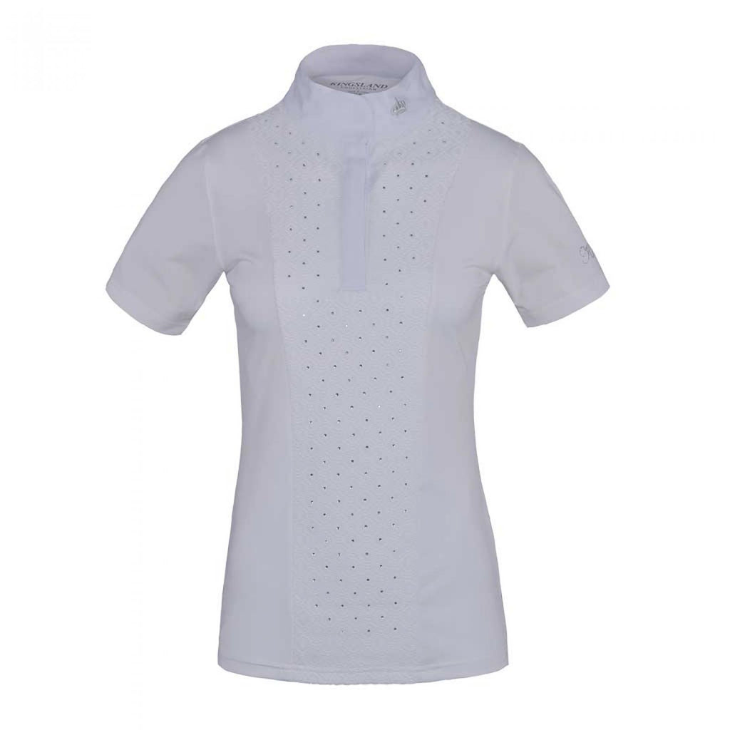 Kingsland Triora Ladies short sleeve Show Shirt White