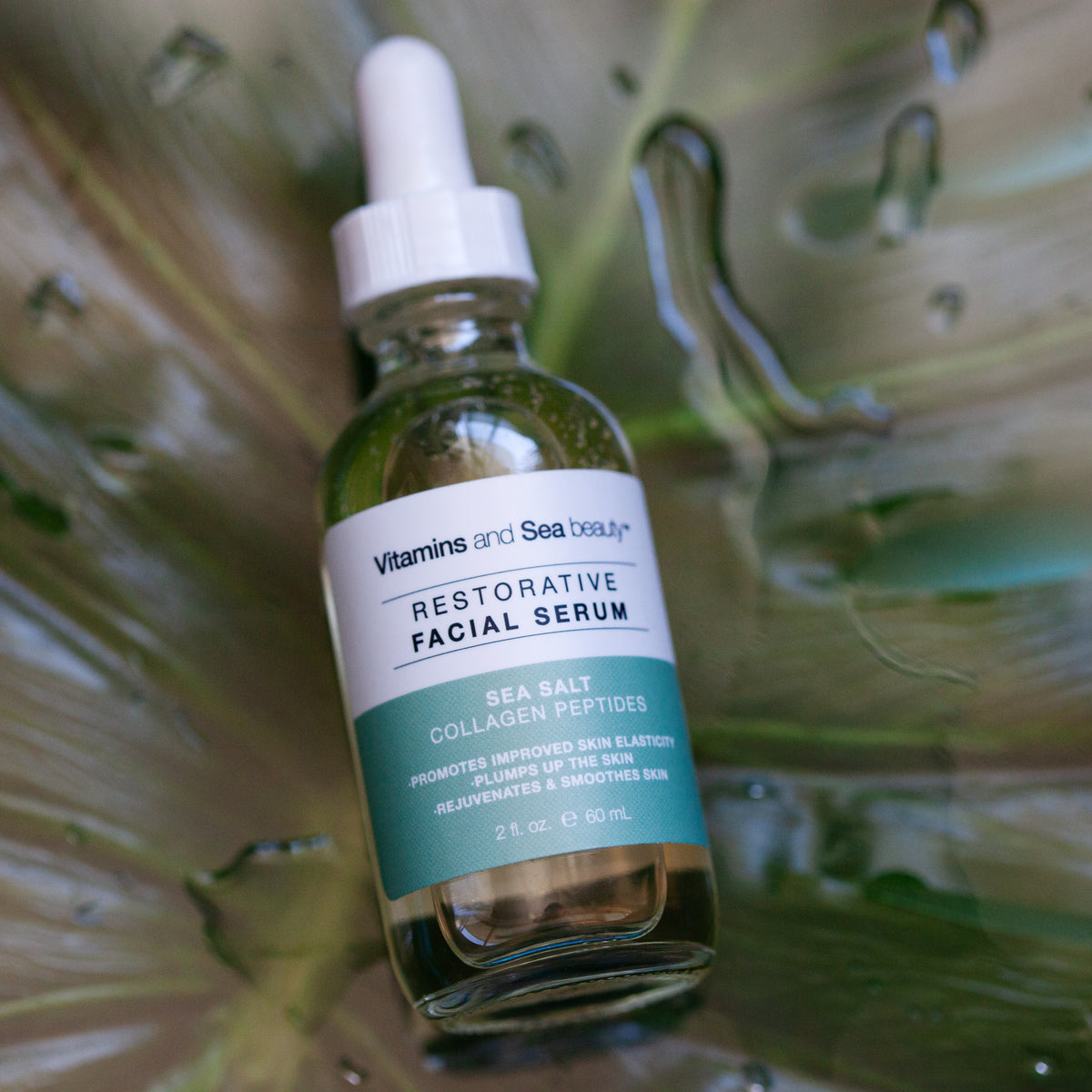 Sea Salt + Collagen Peptides Restorative Facial Serum