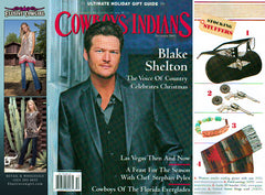 Blake Shelton Cowboys and Indians Magazine Holiday Gift Guide Elusive Cowgirl Boutique