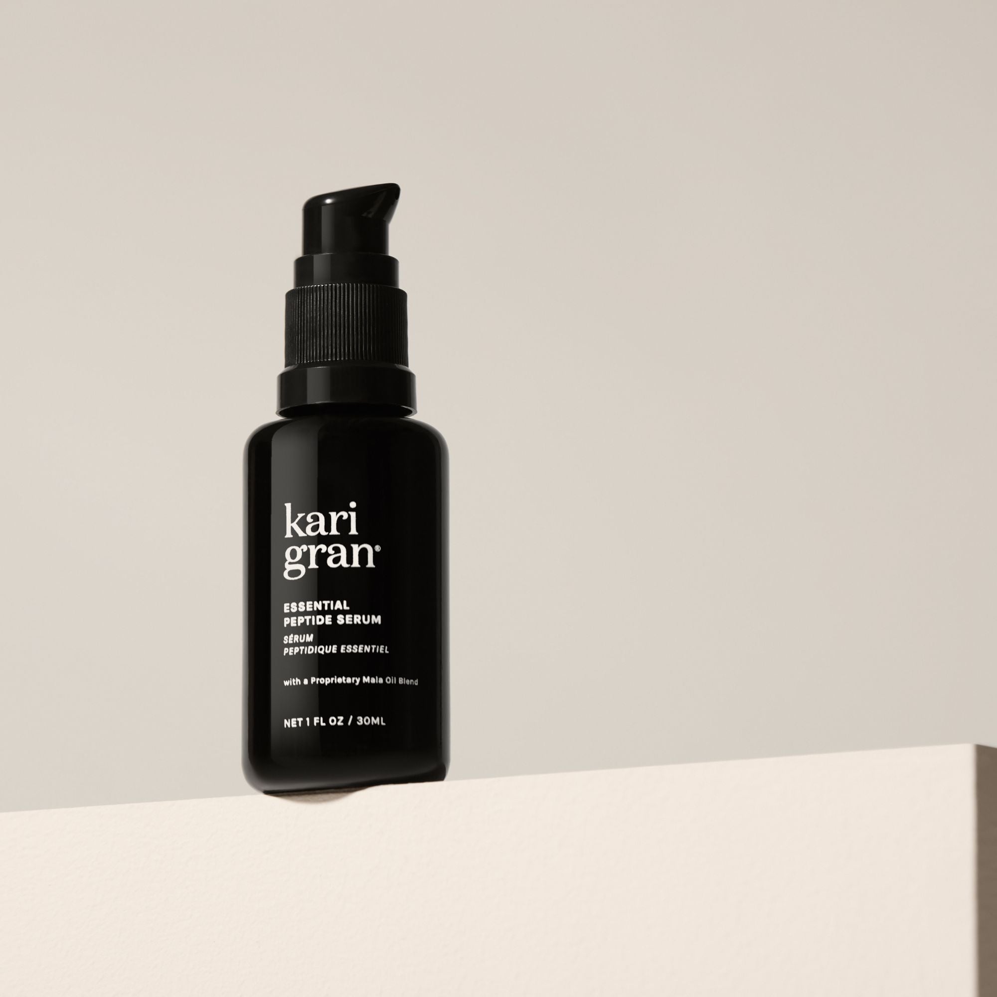 NEW! Essential Peptide Serum in use