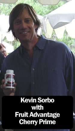 Kevin Sorbo with Fruit Advantage Cherry Prime