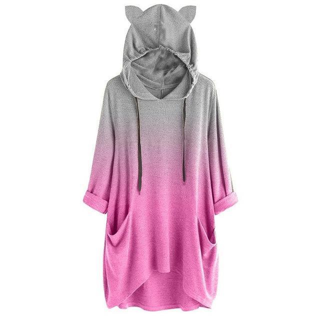 gradient hoodie