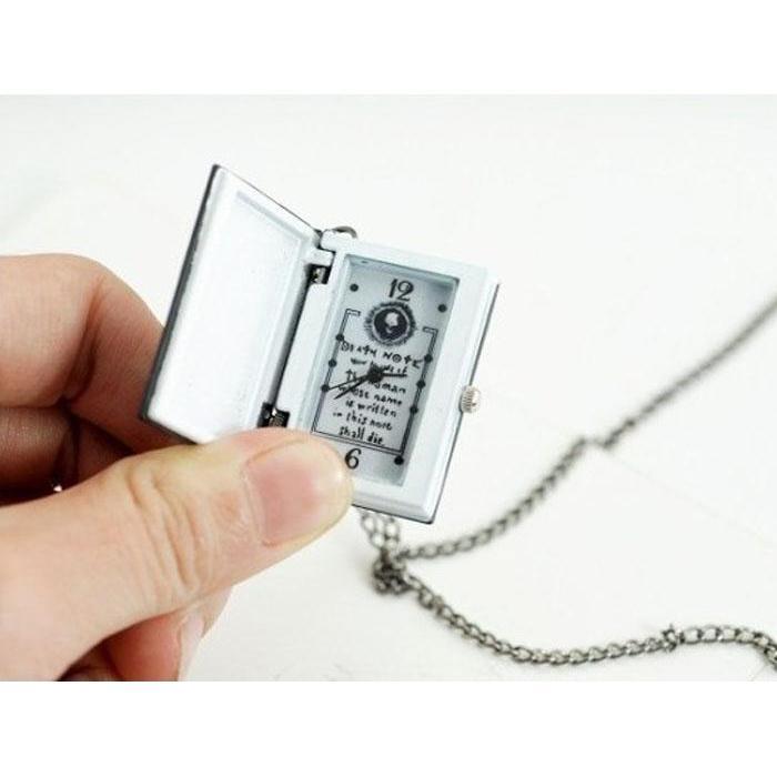 Death Note Necklace Yami Kawaii Pocket Watch Chain Accessory Ju1981 Juku Store