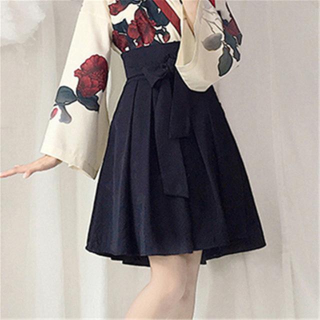 japanese floral dress