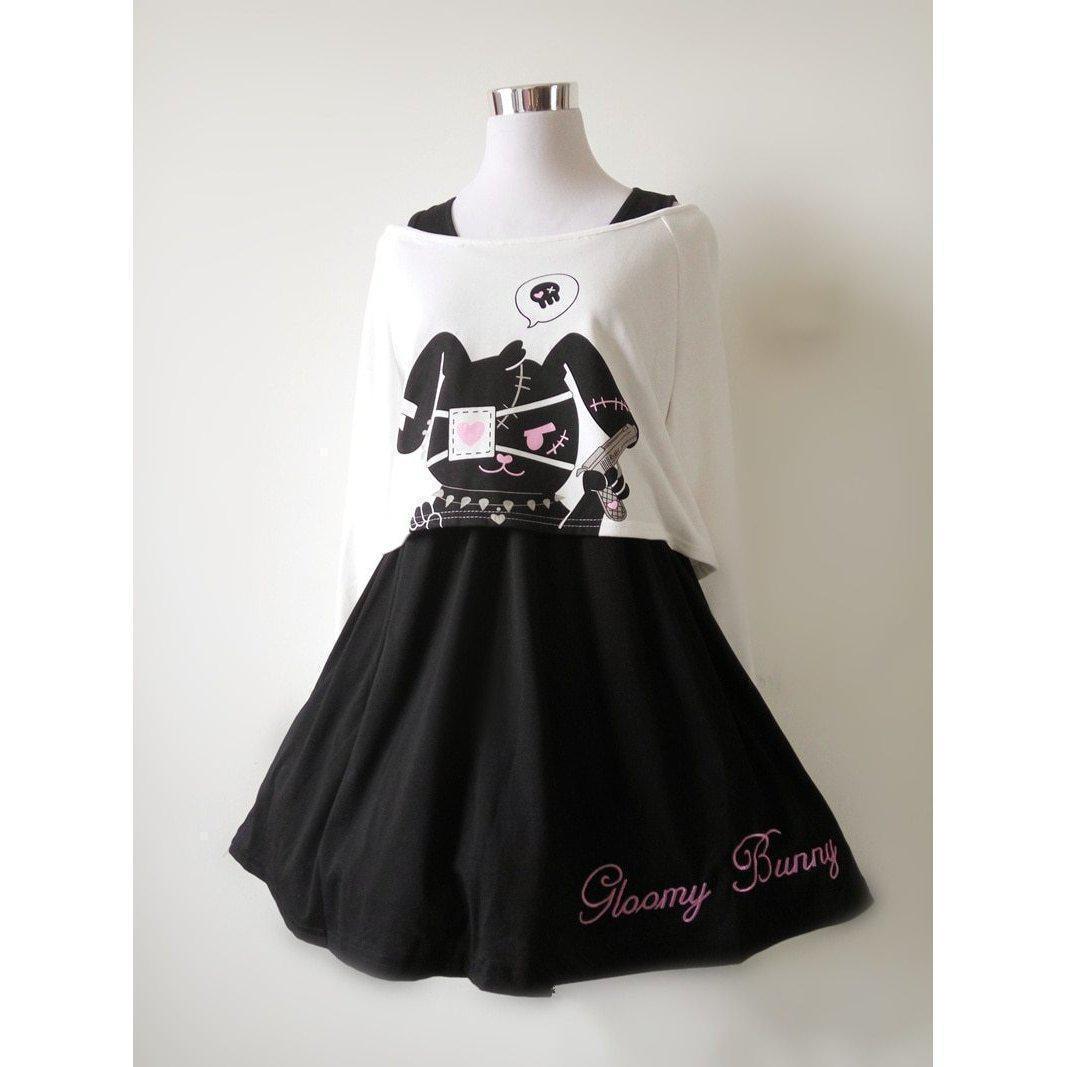 kawaii overall dress