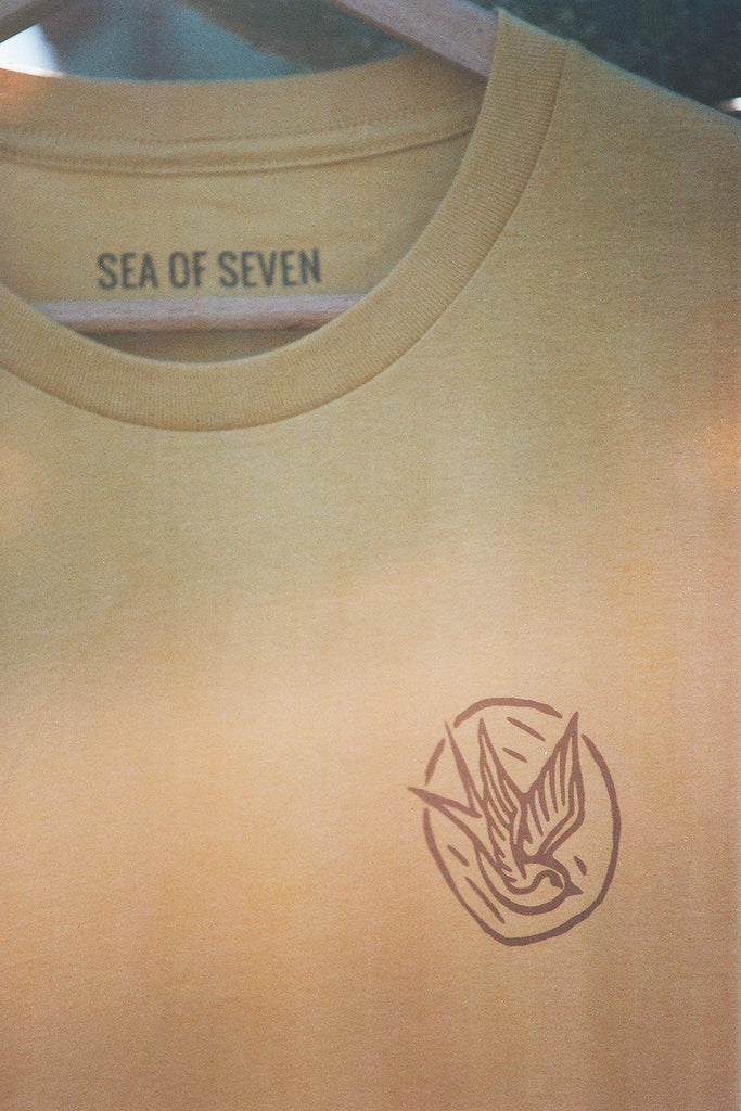 Mens Micah – Autumn SEVEN Heather OF SEA Tee