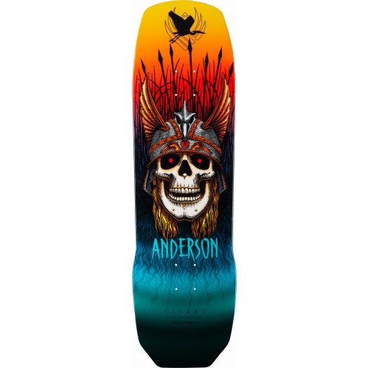 Powell Peralta GeeGah Ripper 9.75 Maroon Skateboard Deck