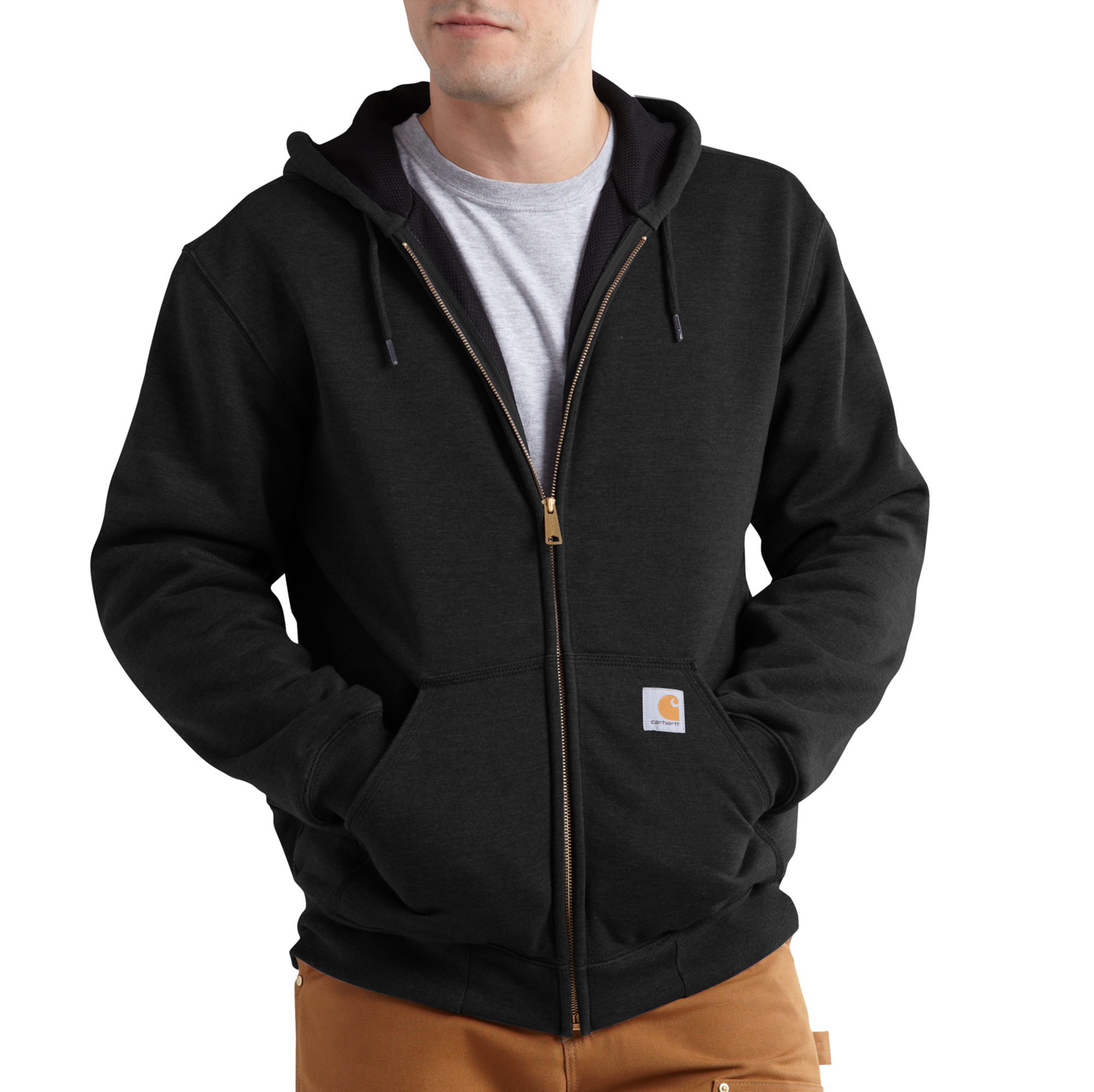 J100632 Carhartt Thermal Lined Hooded Sweatshirt | Pioneer Outfitters