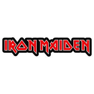 Iron Maiden - Logo Die Cut Sticker – Rock Merch Universe