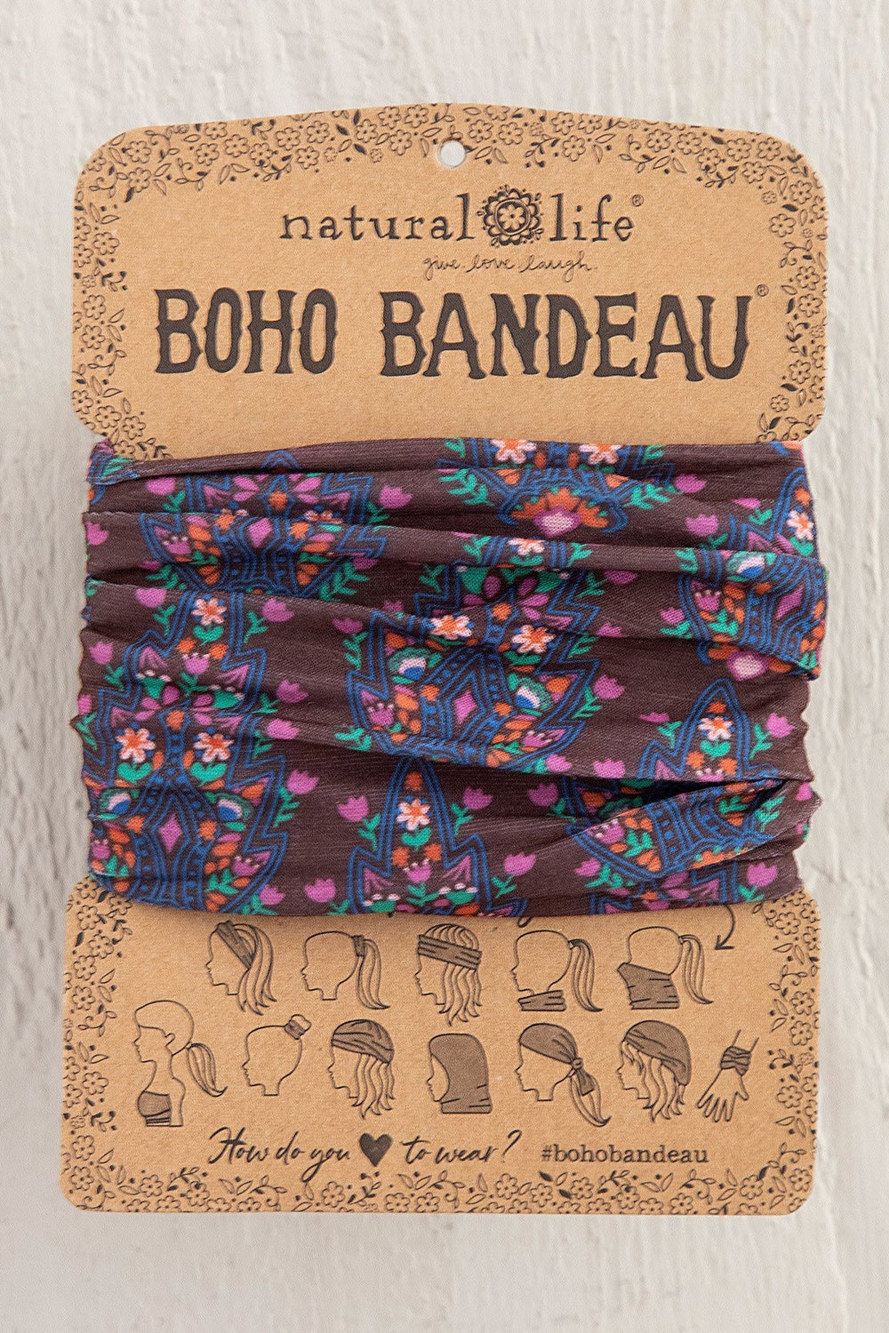 Teal Boho Bandeau - Natural Life – Makk Fashions