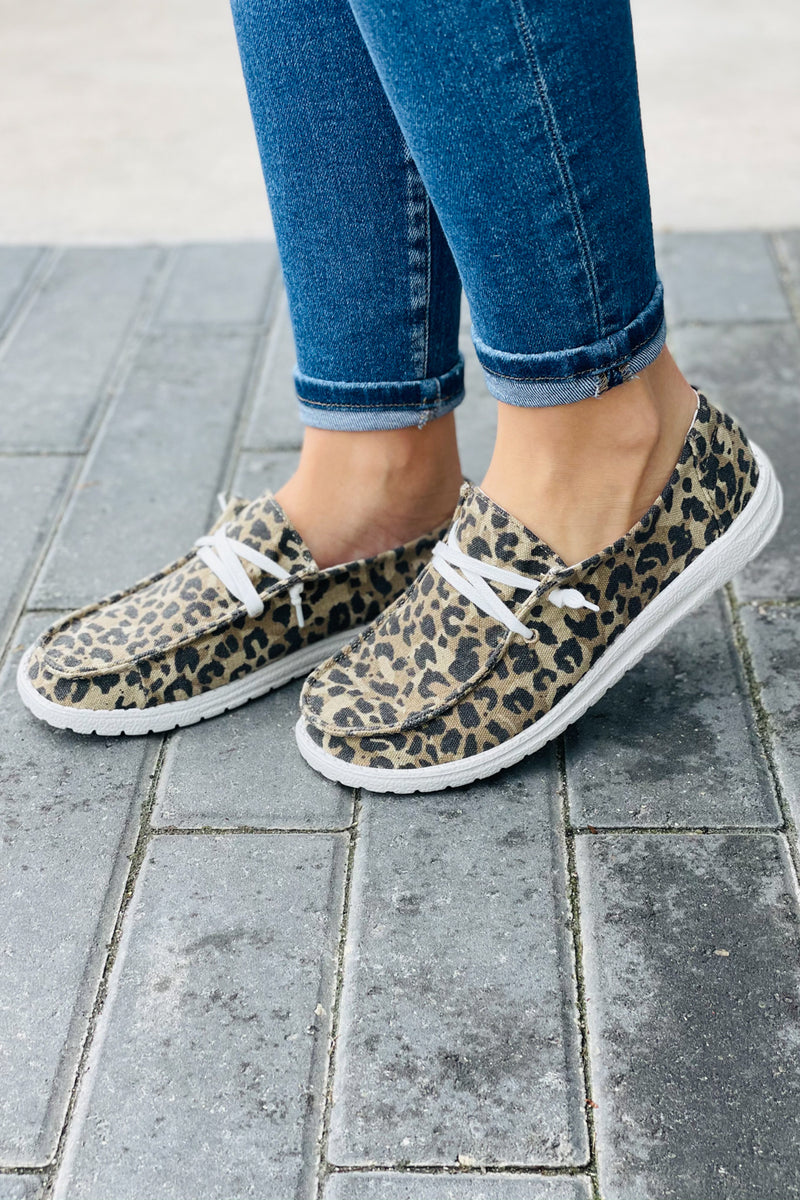 gypsy jazz holly sneaker leopard