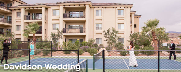 pickleball wedding ceremony