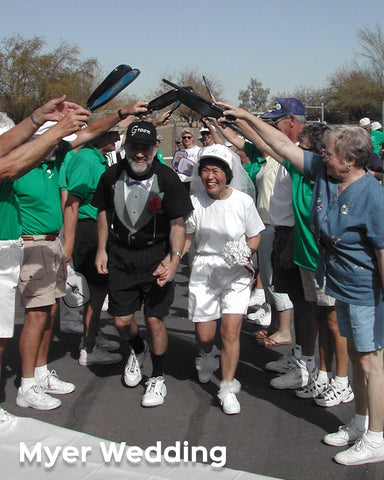 Pickleball Wedding