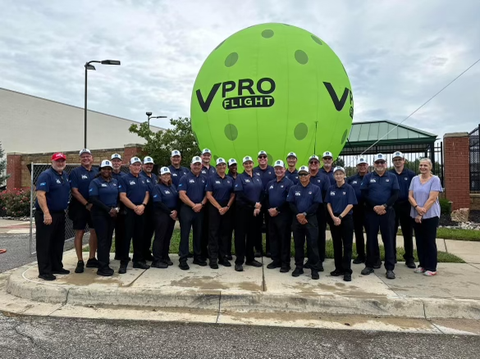 PPA Tour Referees and big Vulcan VPRO FLIGHT Ball