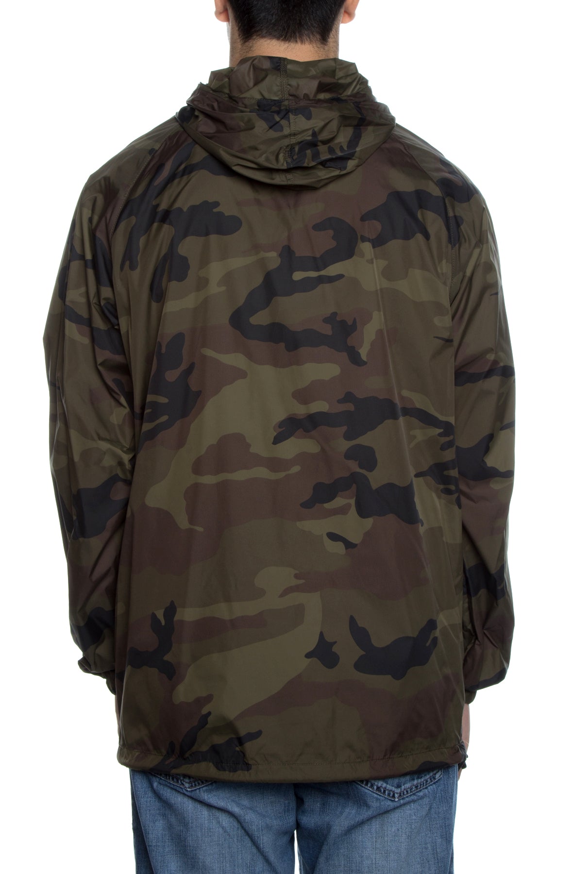 Packable Anorak Pullover Nylon Shell Camo – COTTONHOOD