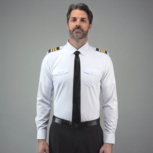 Flextech - Professional Pilot Shirt Short Sleeve– LIFT Aviation