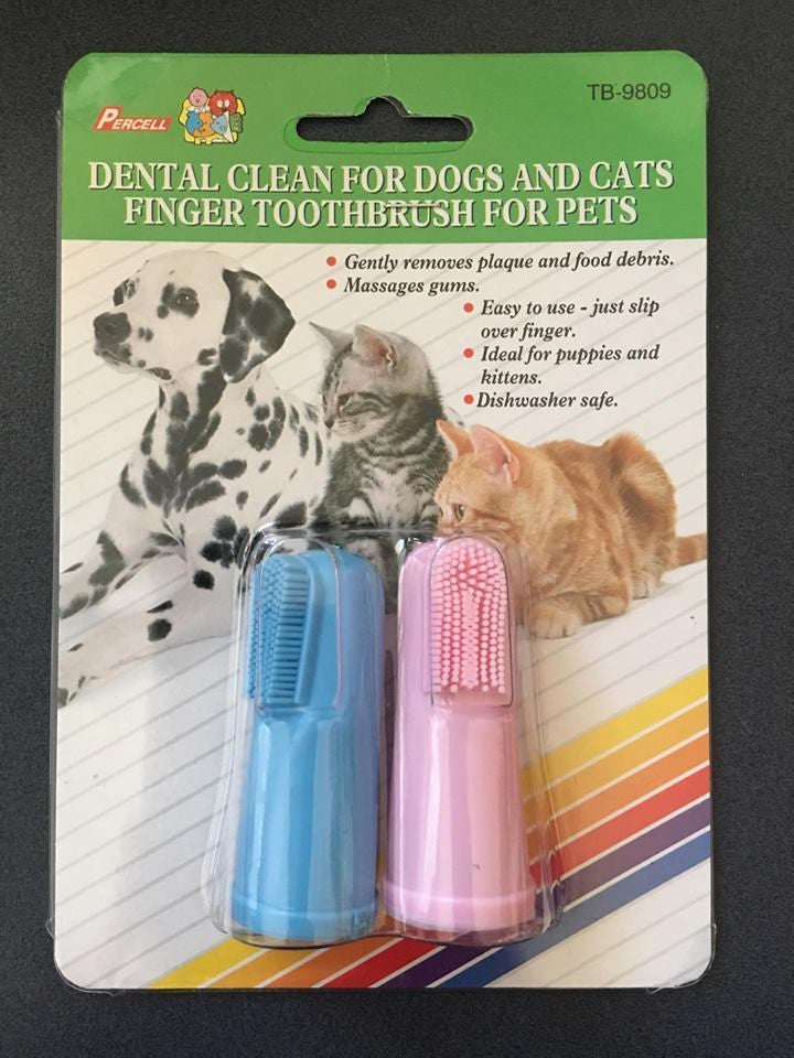 cat finger toothbrush