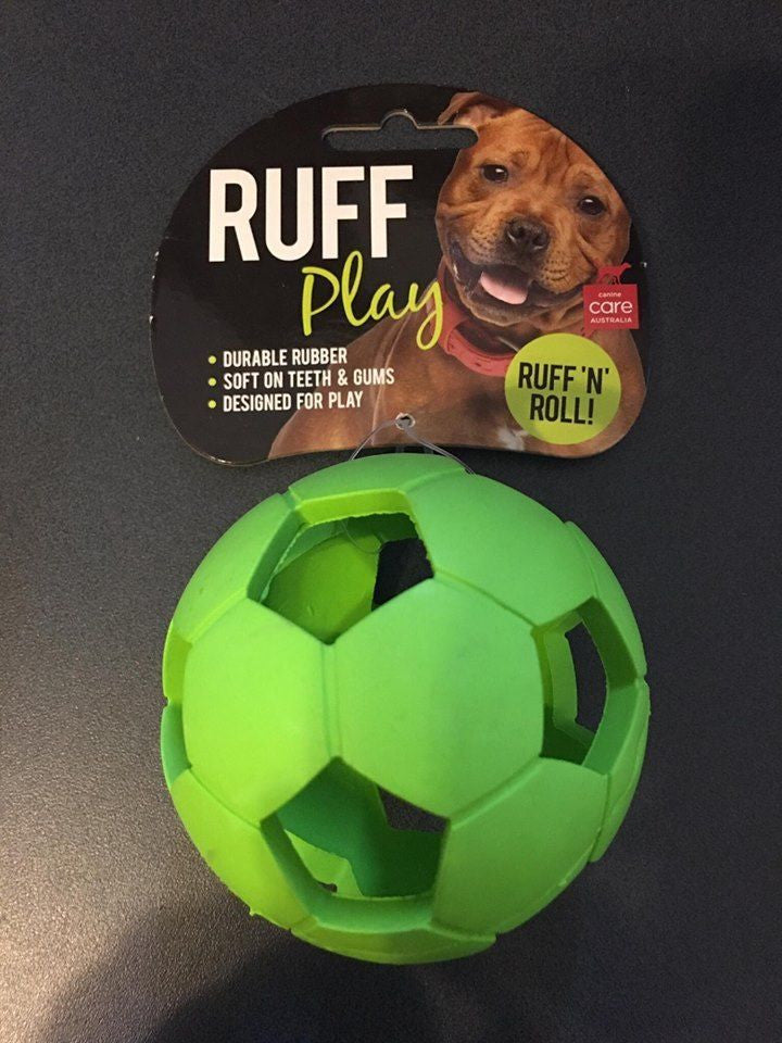 soft soccer ball dog toy