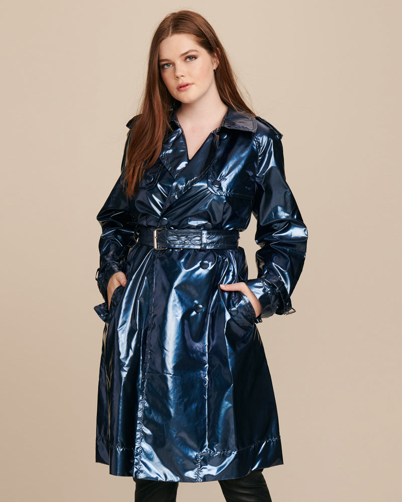 Marc Jacobs Blue Trenchcoat – 11 Honoré