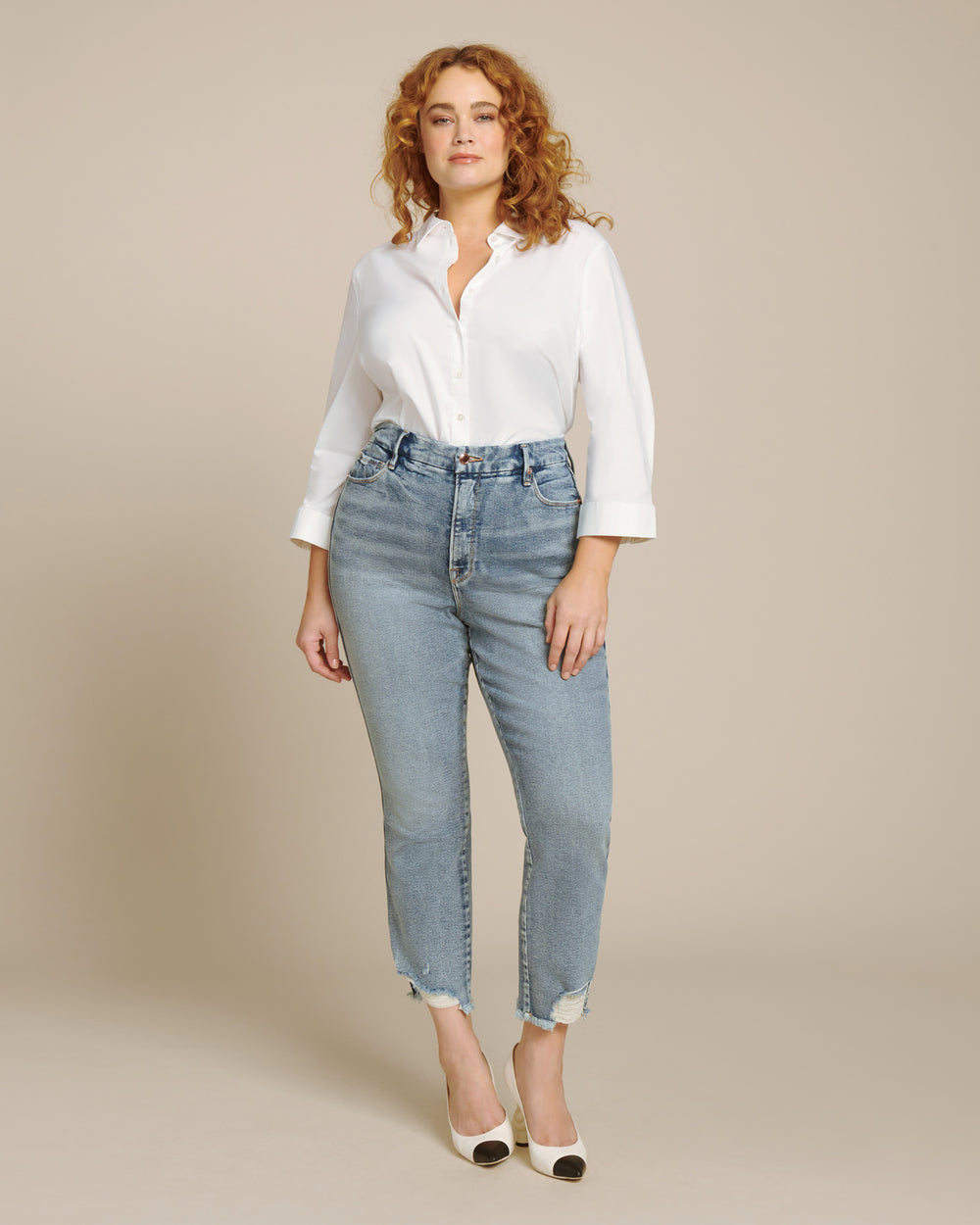 good american good curve straight leg jeans