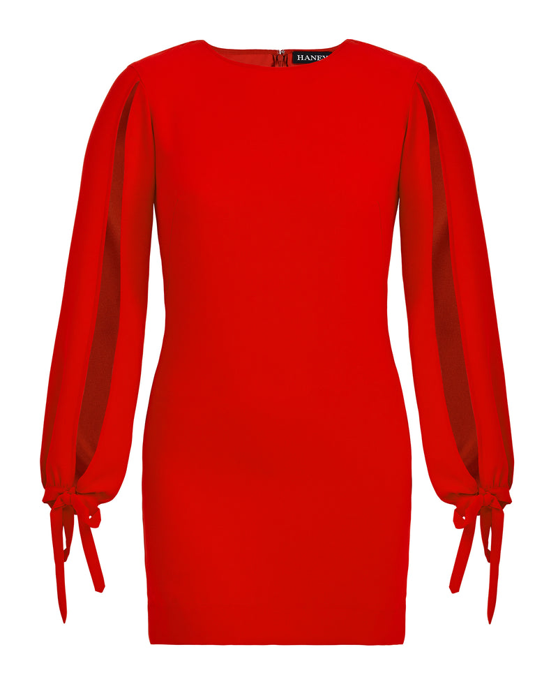 HANEY Red Kathryn Shift Dress – 11 Honoré