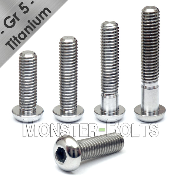 Titanium Socket Button Head Screw  Hex Socket Button Head Screw - M2.5 M3  M4 M5 M6 - Aliexpress