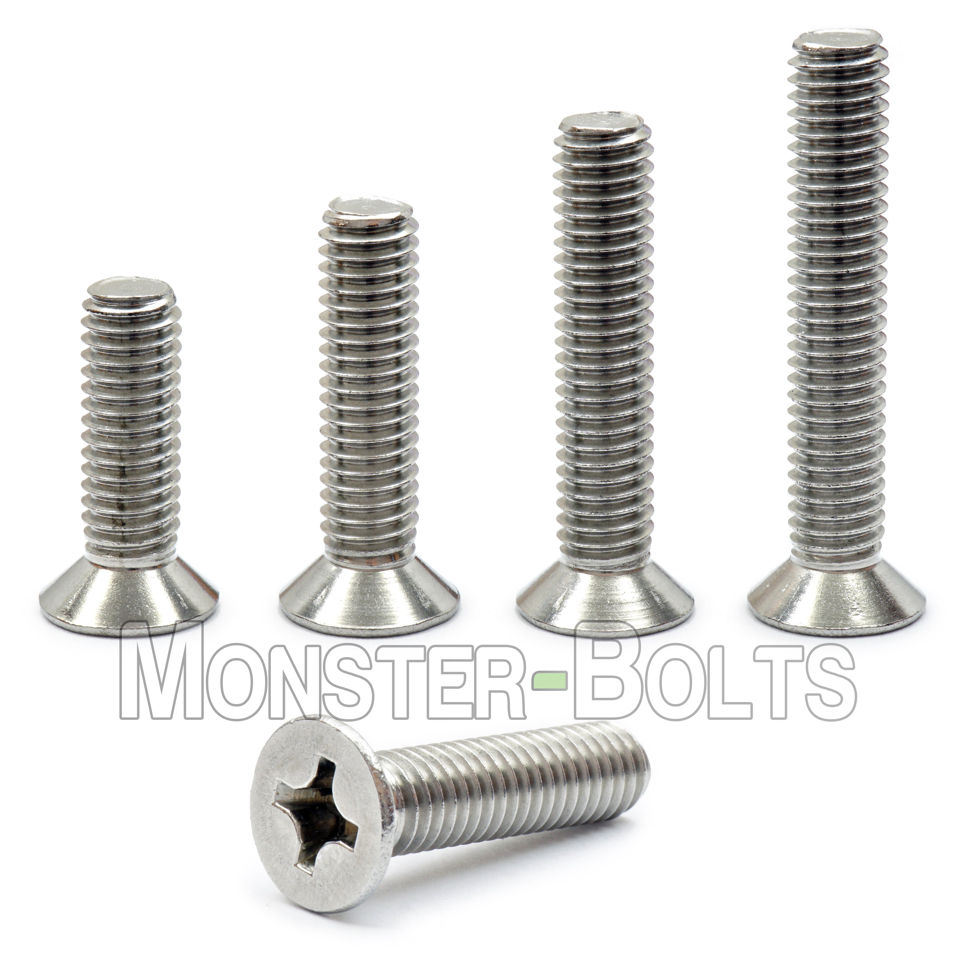 Nickel Plated Carbon Steel Phillips Flat Head Self Tapping Wood Screws DIN7982 2mm 100pcs//lot M2 M2 x 6mm