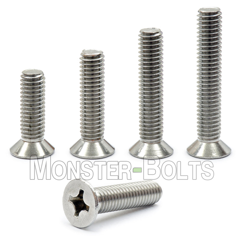 flat head machine screws