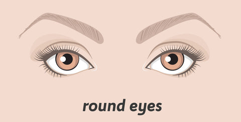 round eyes