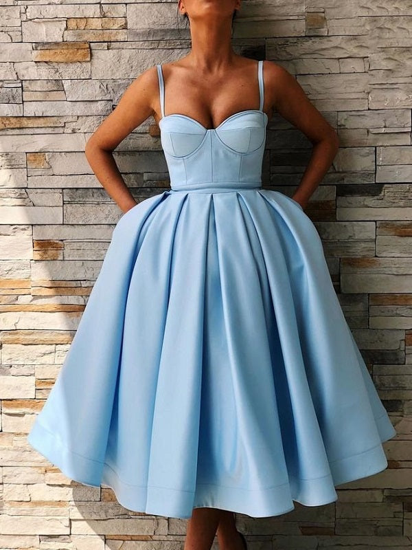 vintage blue dress