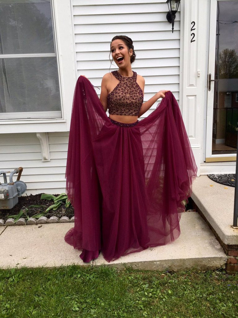 burgundy 8th grade formal dresses