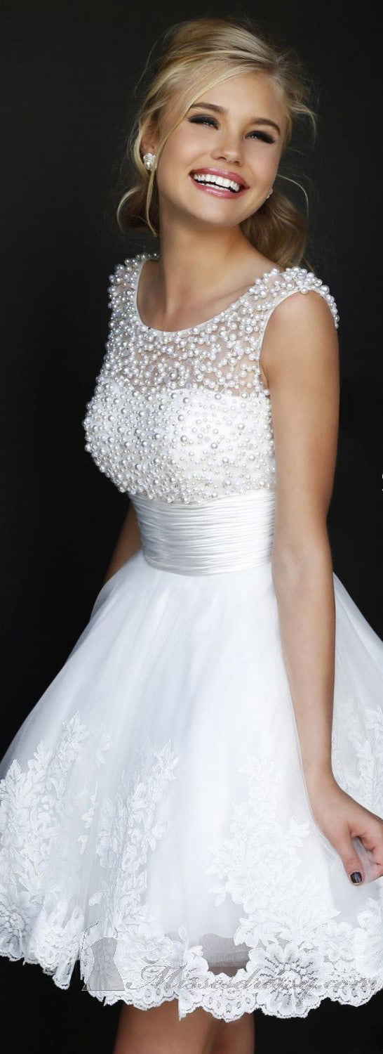 simple short wedding dresses