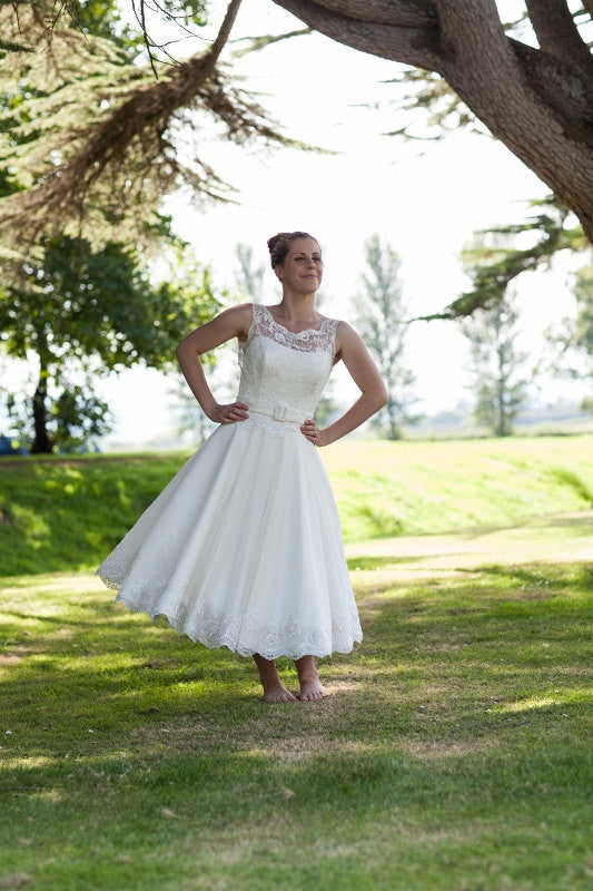 rockabilly wedding dress