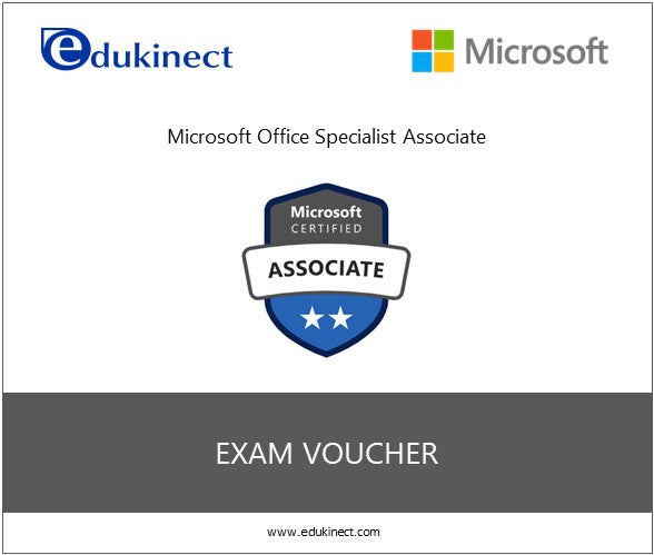 Microsoft Office Specialist (MOS) Exam Voucher without proctoring –  Edukinect