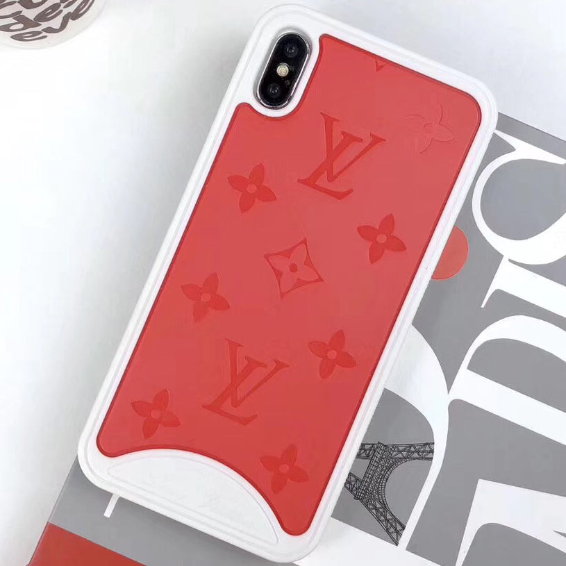 LOUIS VUITTON LV LOGO PATTERN RED RIBBON iPhone 11 Pro Max Case Cover