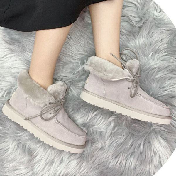 UGG New casual series high top strap snow boots Women's shoes can be folded classic versatile co