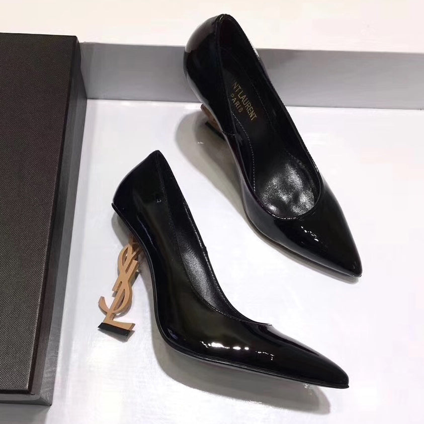 YSL Yves Saint laurent Women Fashion Casual High Heels Shoes