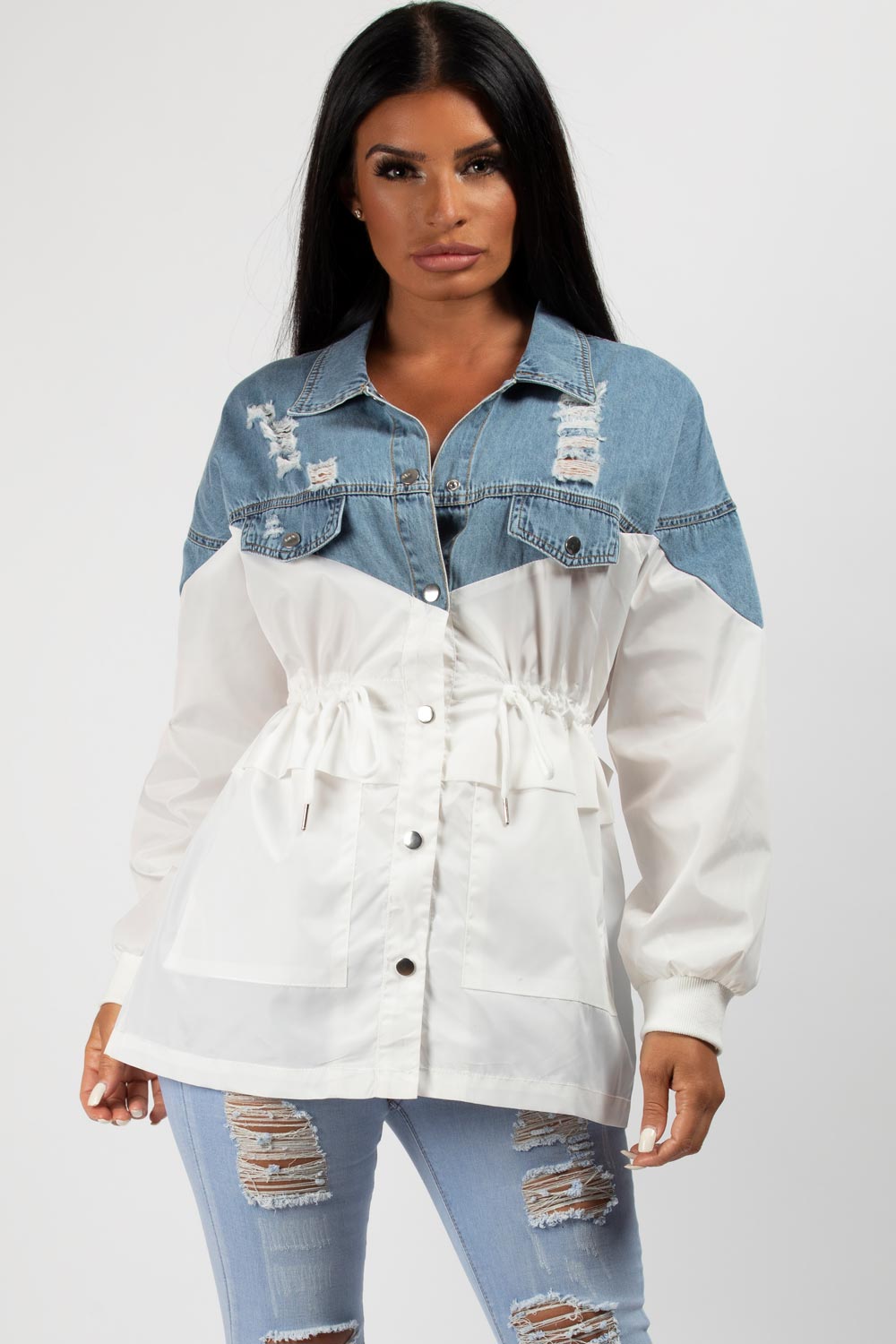 denim shirt jacket