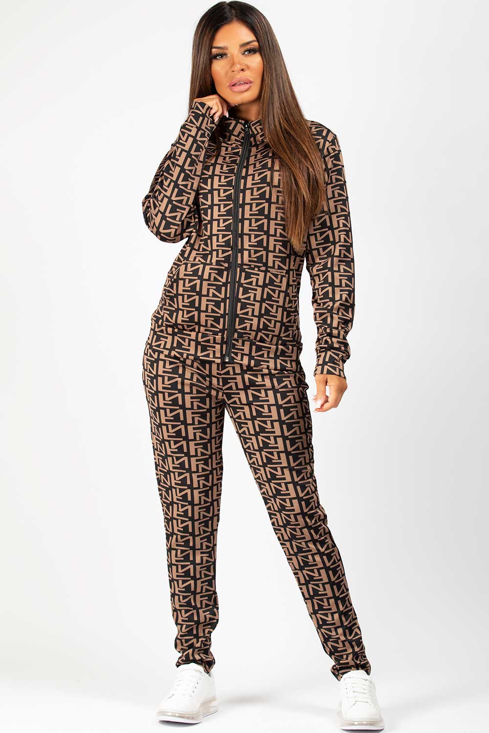 Tracksuit Top And Joggers Two Piece Set Loungewear Co Ord – Styledup.co.uk