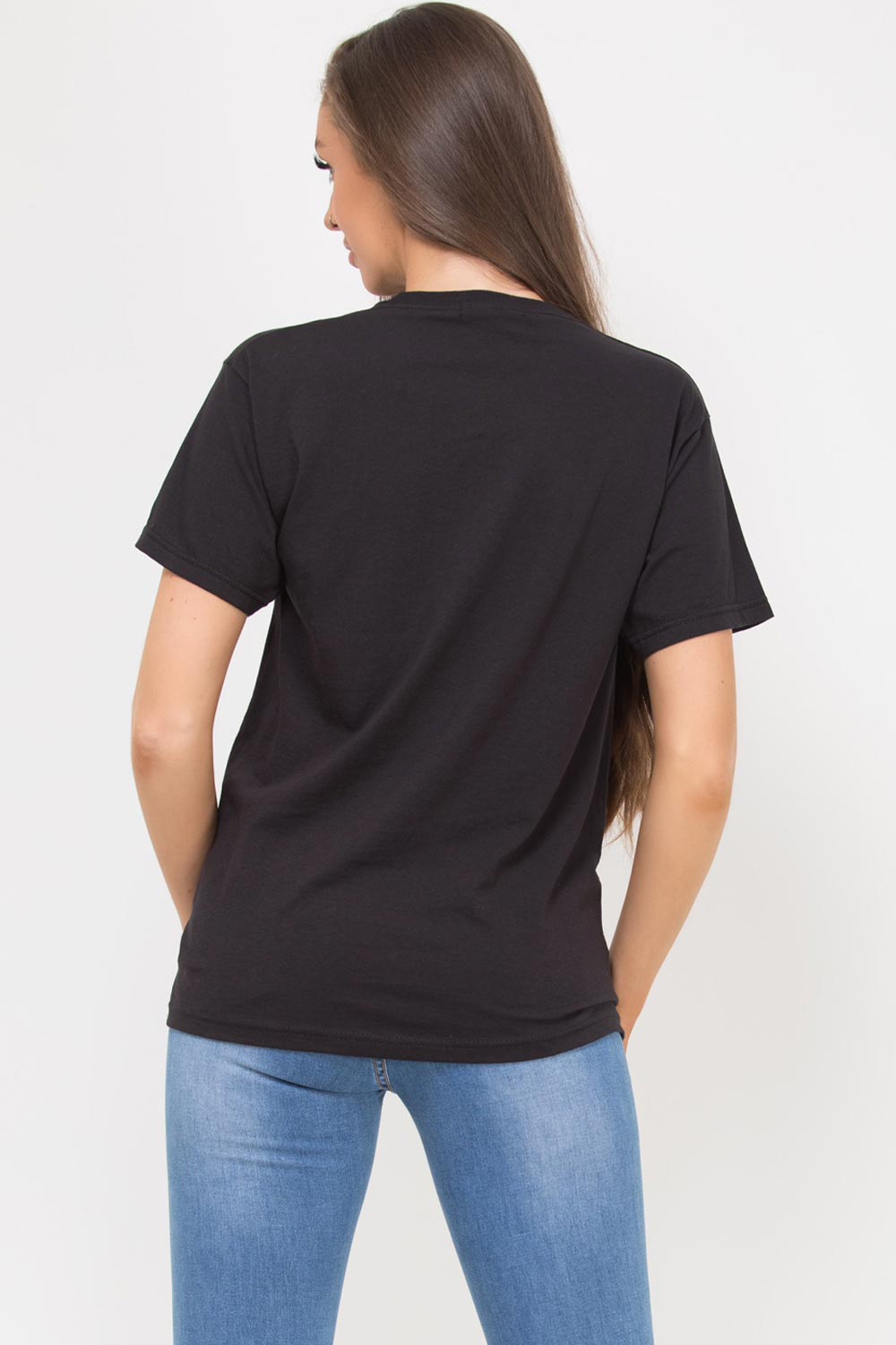 Women's Jadore Paris Slogan T Shirt Black – Styledup.co.uk