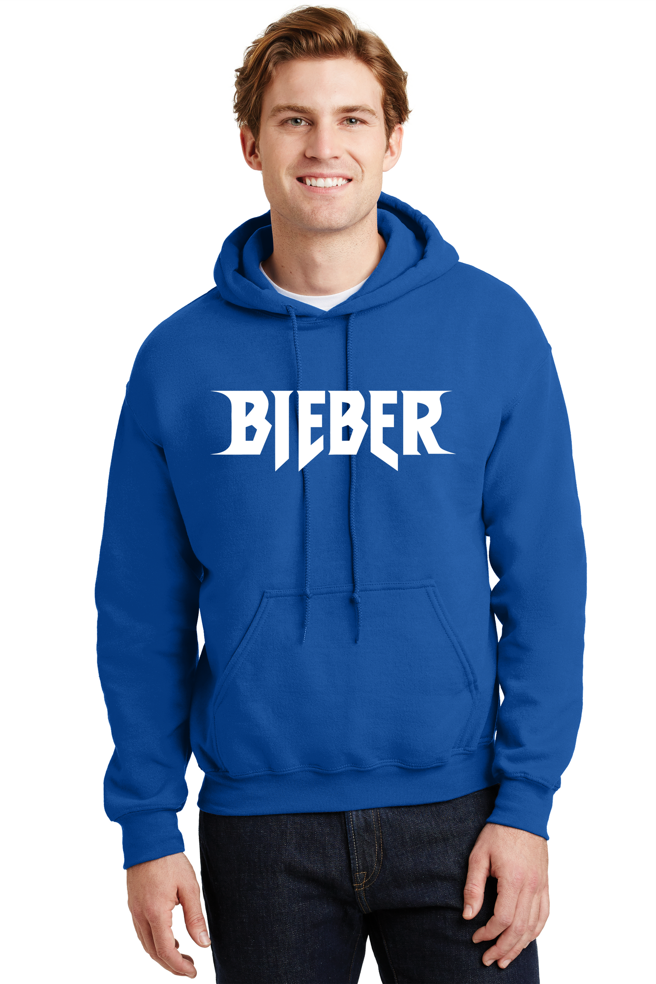 justin bieber blue hoodie